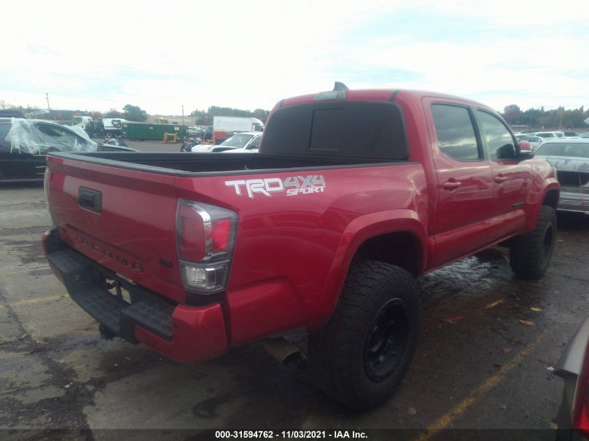 2020 TOYOTA TACOMA 4WD SR5/TRD SPORT VIN: 3TMCZ5AN5LM339073