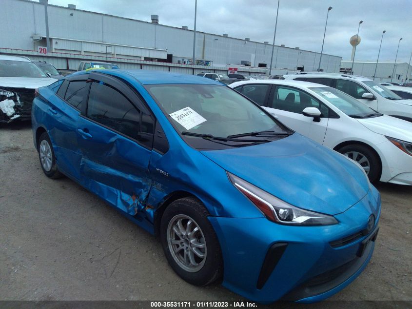 2022 TOYOTA PRIUS L VIN: JTDKAMFU3N3172018