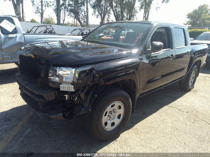 2022 NISSAN FRONTIER SV VIN: 1N6ED1EK7NN657928