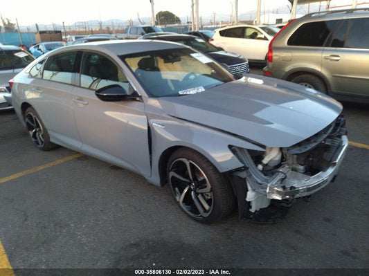2022 HONDA ACCORD HYBRID SPORT VIN: 1HGCV3F28NA037860
