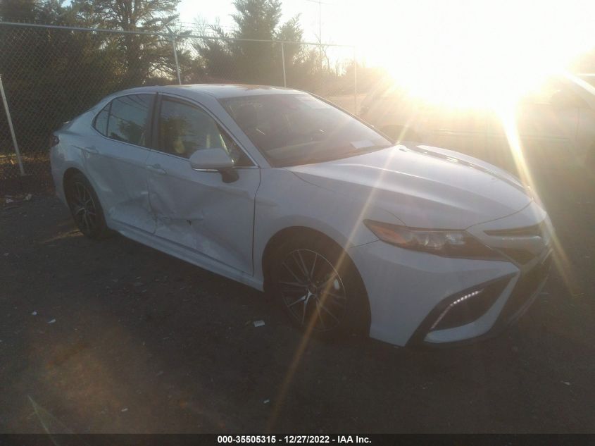 2022 TOYOTA CAMRY SE VIN: 4T1G11AK4NU062322