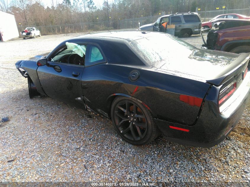 2022 DODGE CHALLENGER SXT VIN: 2C3CDZAG9NH155641