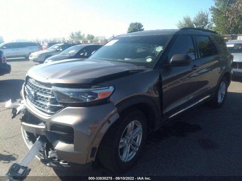 2021 FORD EXPLORER XLT VIN: 1FMSK8DH1MGA15911