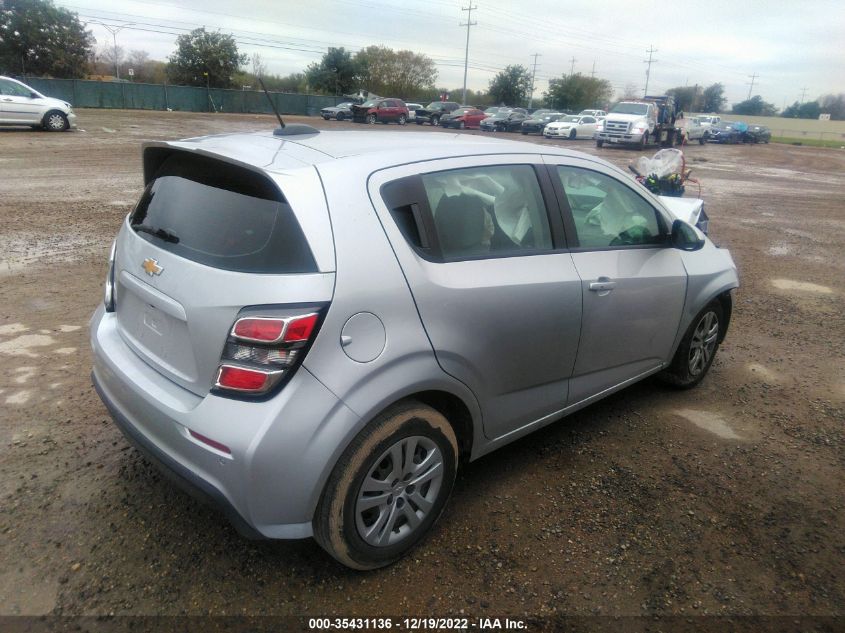 2020 CHEVROLET SONIC LT VIN: 1G1JG6SB0L4129413