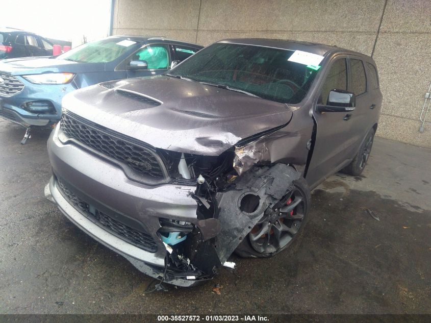 2021 DODGE DURANGO SRT HELLCAT VIN: 1C4SDJH94MC814680