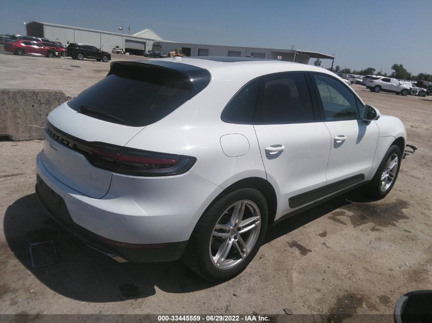 2021 PORSCHE MACAN VIN: WP1AA2A50MLB11481