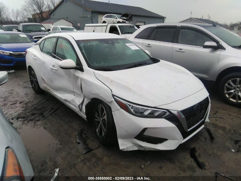 2022 NISSAN SENTRA SV VIN: 3N1AB8CV8NY309431