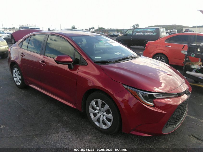 2022 TOYOTA COROLLA LE VIN: JTDEPMAE5NJ212381
