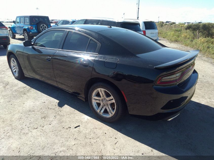 2021 DODGE CHARGER SXT VIN: 2C3CDXBG5MH616433