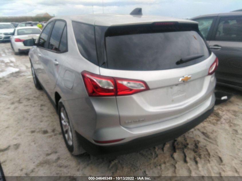 2021 CHEVROLET EQUINOX LS VIN: 3GNAXHEV4MS165252