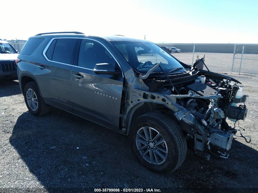 2022 CHEVROLET TRAVERSE LT CLOTH VIN: 1GNERGKW6NJ178252