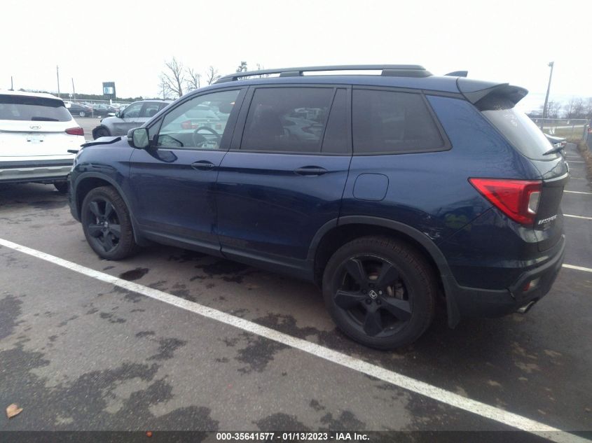 2021 HONDA PASSPORT ELITE VIN: 5FNYF8H01MB008491