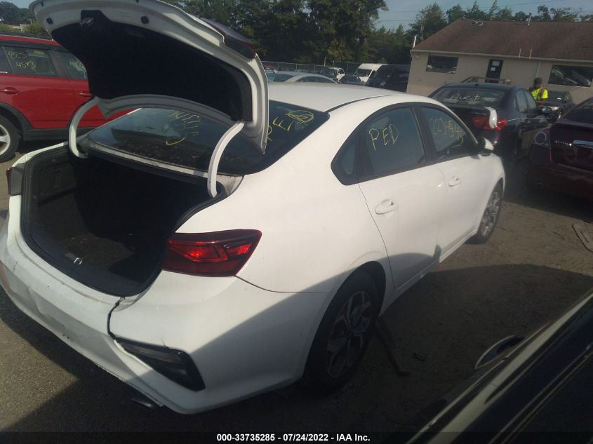 2020 KIA FORTE LXS VIN: 3KPF24AD4LE245912