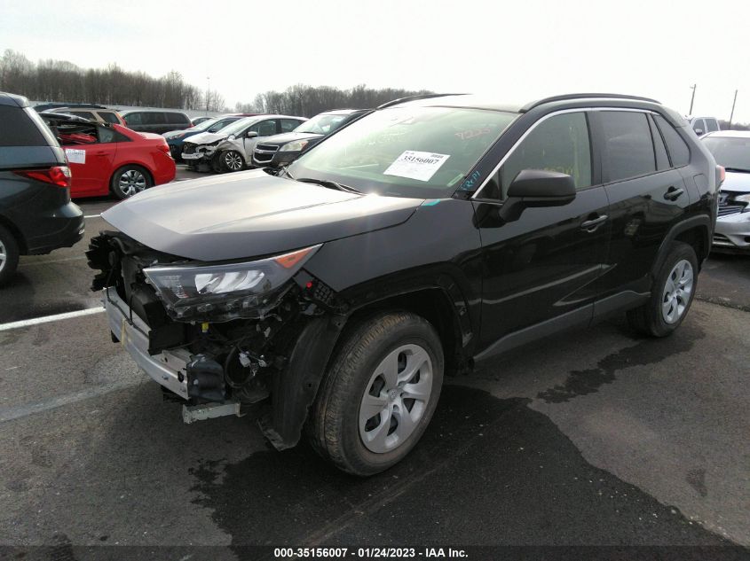 2021 TOYOTA RAV4 LE VIN: JTMF1RFV2MD072184