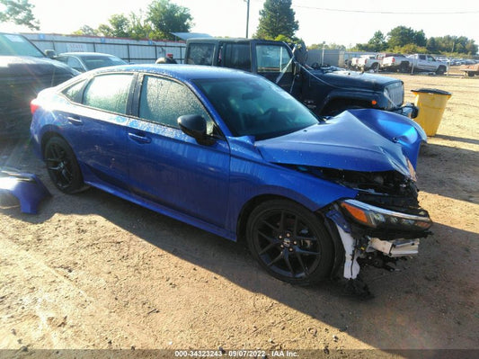 2022 HONDA CIVIC SEDAN SPORT VIN: 2HGFE2F59NH555284