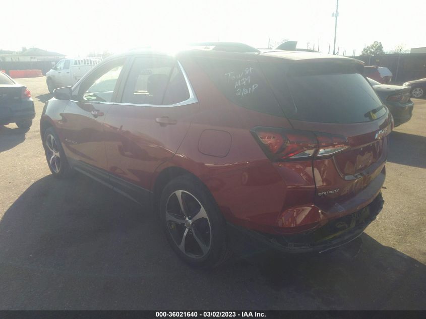 2022 CHEVROLET EQUINOX LT VIN: 3GNAXUEV3NL219726