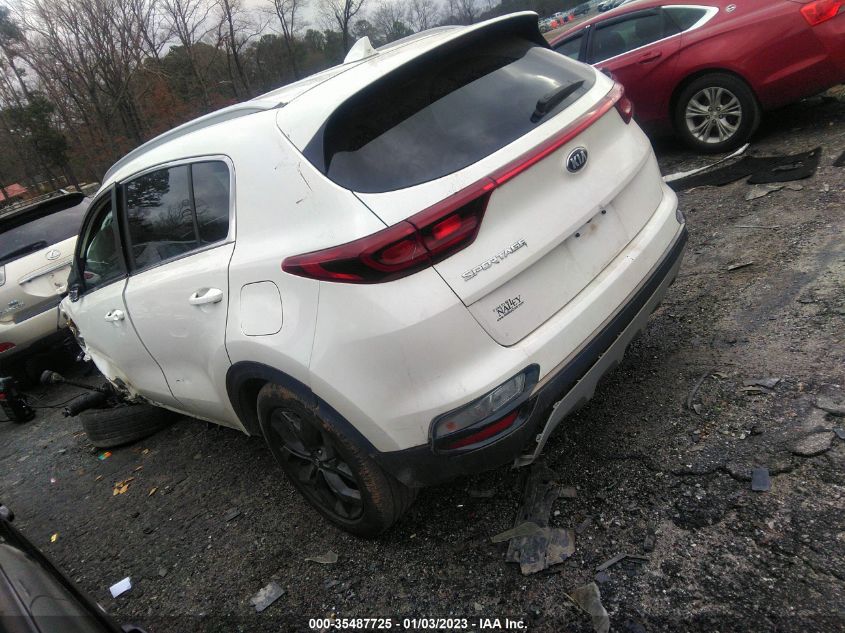 2021 KIA SPORTAGE S VIN: KNDP63AC8M7848437