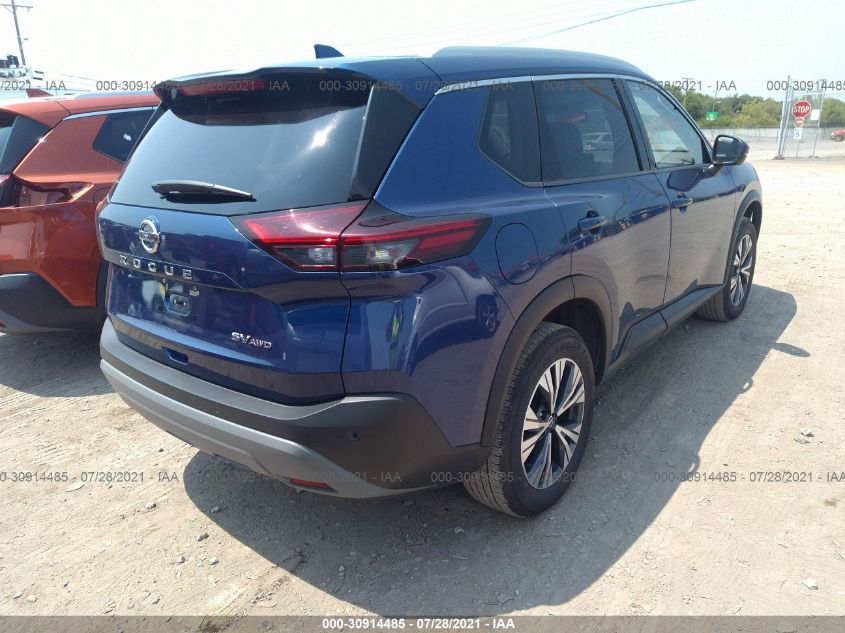 2021 NISSAN ROGUE SV VIN: JN8AT3BB9MW200202