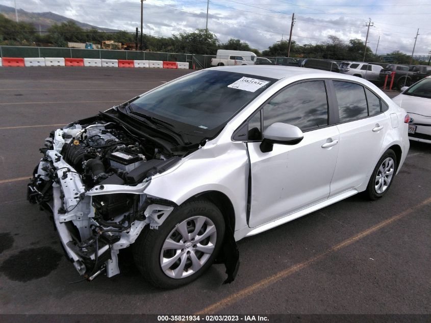 2022 TOYOTA COROLLA LE VIN: JTDEPMAE5N3010452
