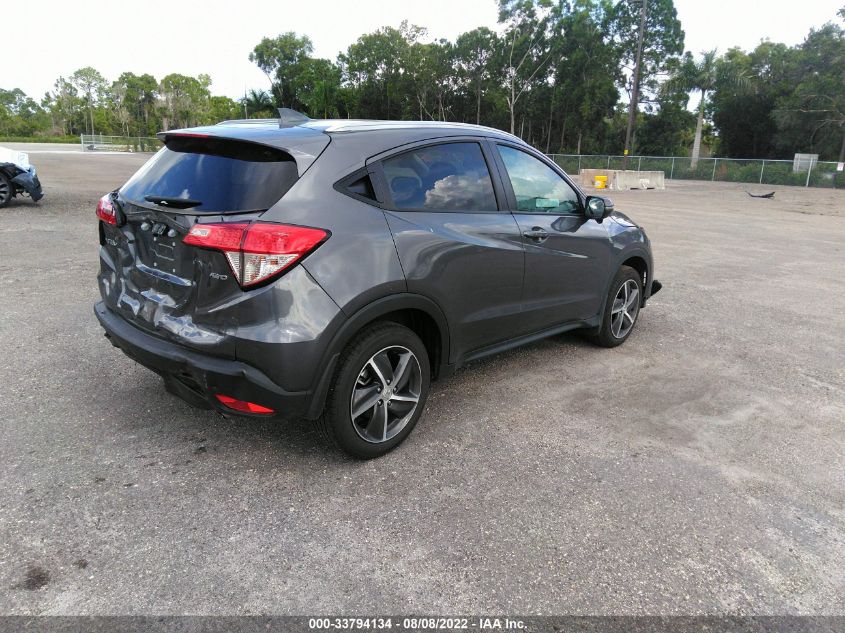 2022 HONDA HR-V EX VIN: 3CZRU6H55NM704336