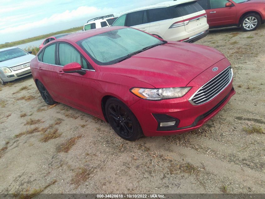 2020 FORD FUSION SE VIN: 3FA6P0HD9LR166587