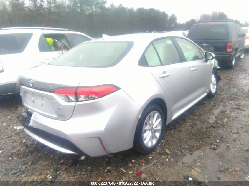 2021 TOYOTA COROLLA LE VIN: JTDVPMAE7MJ151341