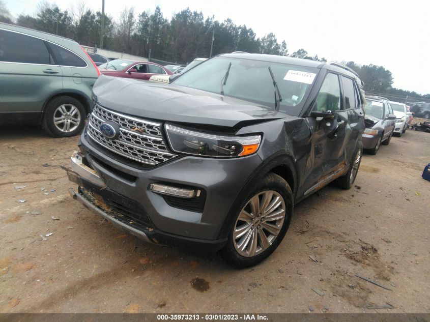 2022 FORD EXPLORER LIMITED VIN: 1FMSK7FH1NGC44016