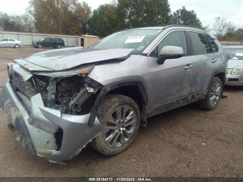 2021 TOYOTA RAV4 XLE PREMIUM VIN: 2T3C1RFV8MC111593