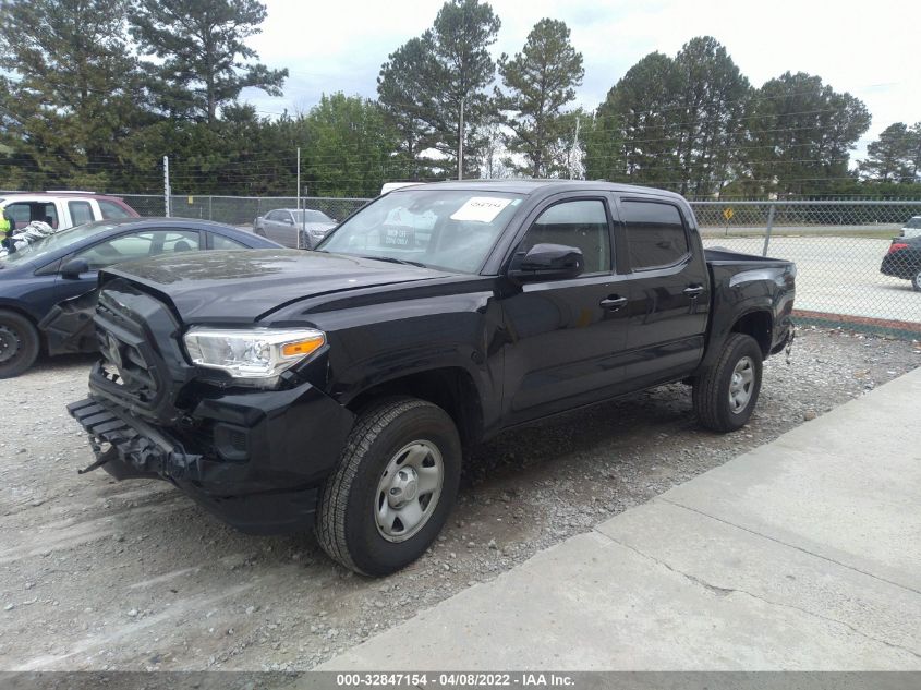 2021 TOYOTA TACOMA 2WD SR/SR5 VIN: 5TFAX5GN3MX193563