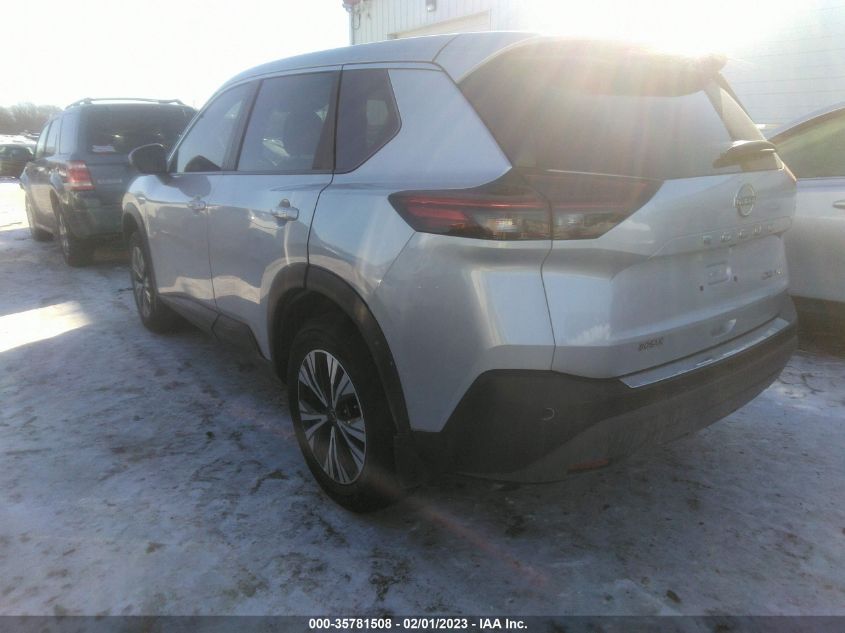 2022 NISSAN ROGUE SV VIN: 5N1BT3BB3NC673608