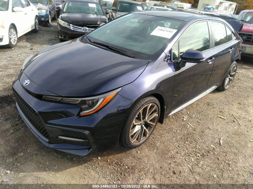 2022 TOYOTA COROLLA SE VIN: 5YFS4MCE4NP112664