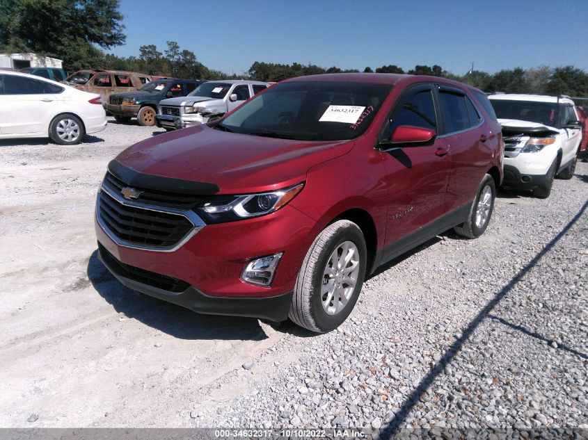 2021 CHEVROLET EQUINOX LT VIN: 2GNAXKEV5M6147192