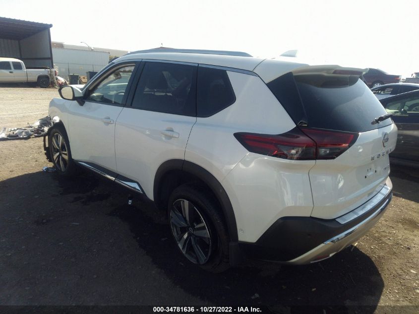 2022 NISSAN ROGUE PLATINUM VIN: JN8BT3DC1NW117777