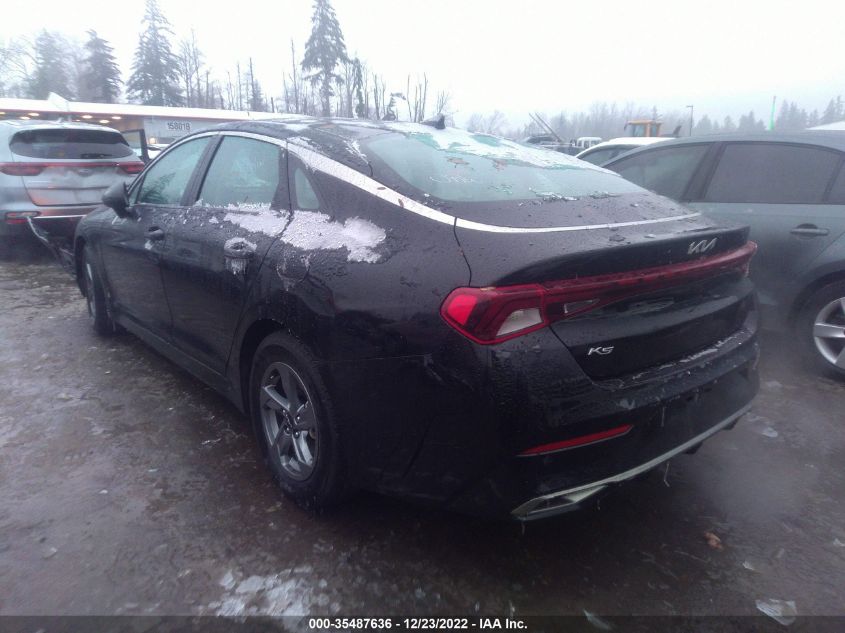 2022 KIA K5 LXS VIN: 5XXG14J28NG157171