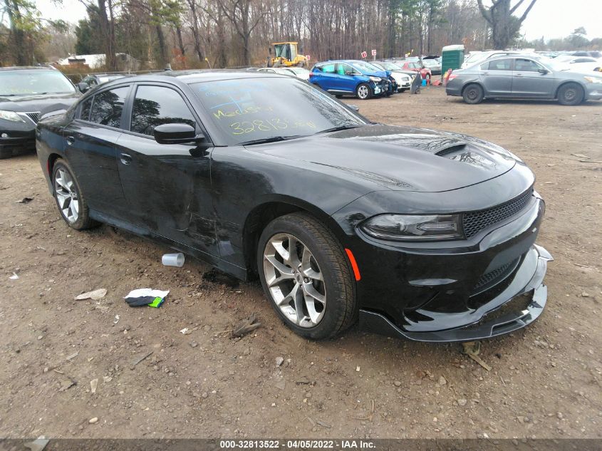 2021 DODGE CHARGER GT VIN: 2C3CDXHG5MH658625
