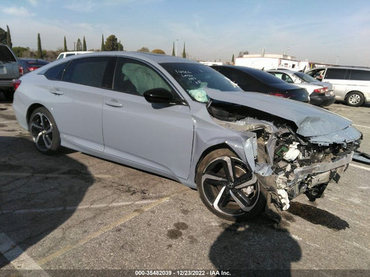 2022 HONDA ACCORD SEDAN SPORT VIN: 1HGCV2F30NA006394