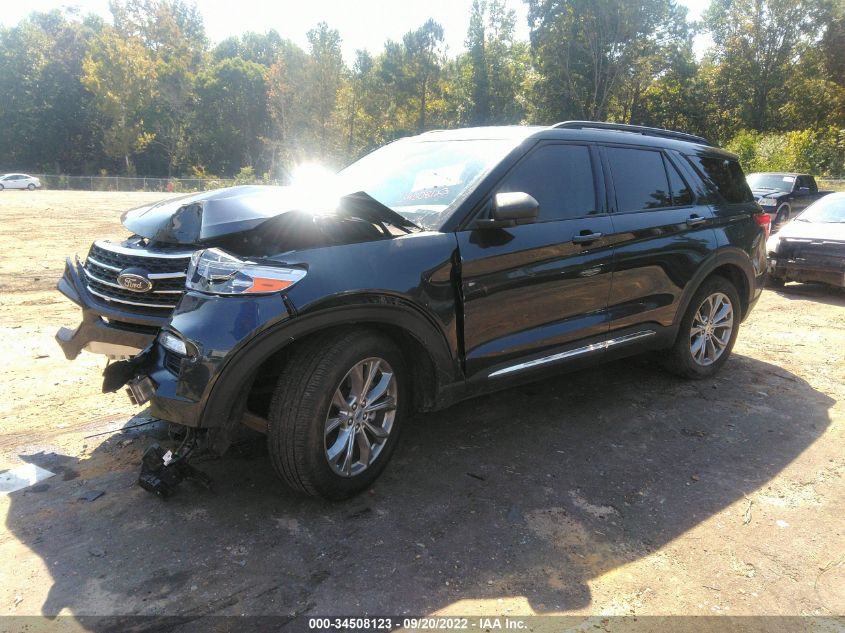 2022 FORD EXPLORER XLT VIN: 1FMSK7DH4NGB23922