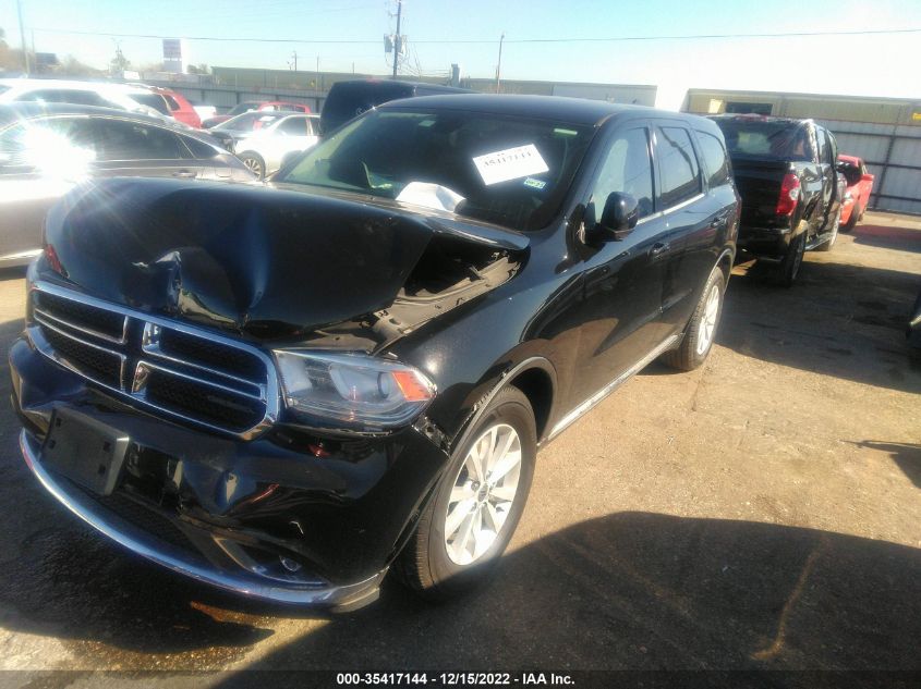 2020 DODGE DURANGO SXT VIN: 1C4RDHAG8LC119455