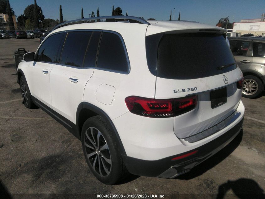 2022 MERCEDES-BENZ GLB GLB 250 VIN: W1N4M4GB8NW187893