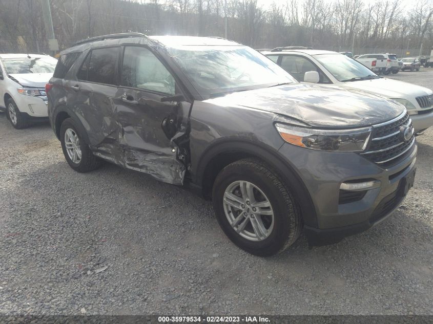 2022 FORD EXPLORER XLT VIN: 1FMSK8DHXNGA82377
