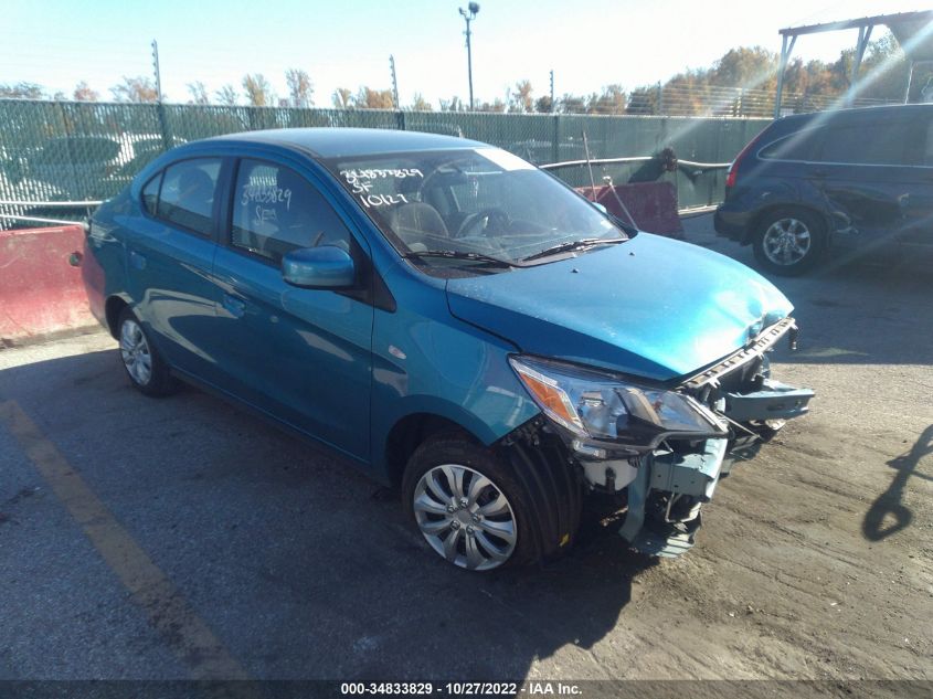 2021 MITSUBISHI MIRAGE G4 ES/LE/CARBONITE EDITION VIN: ML32FUFJ1MHF07212