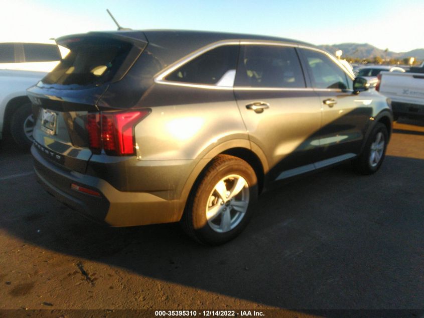 2022 KIA SORENTO LX VIN: 5XYRG4LC2NG146126