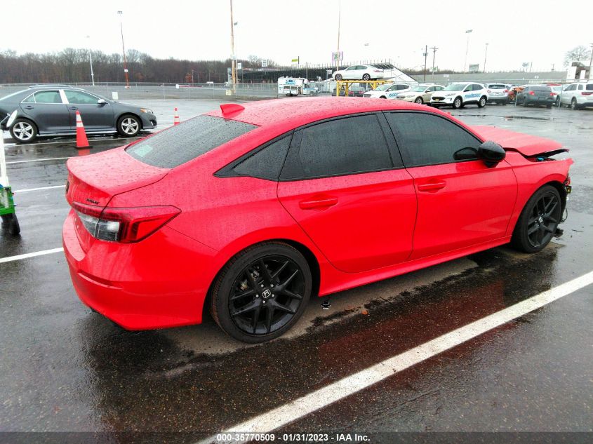 2022 HONDA CIVIC SEDAN SPORT VIN: 2HGFE2F53NH578818