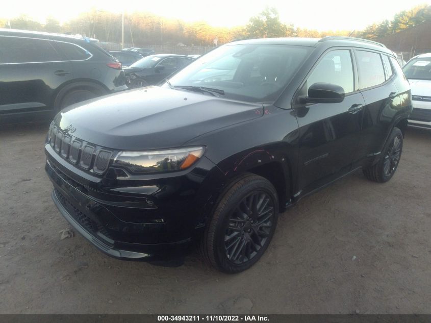 2022 JEEP COMPASS HIGH ALTITUDE VIN: 3C4NJDCB4NT190421