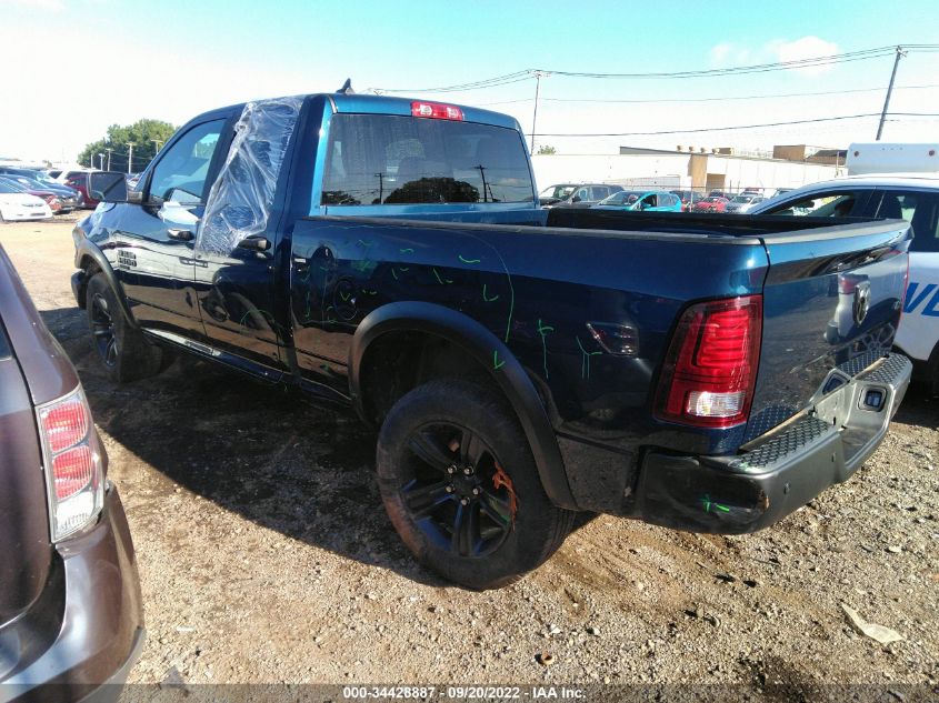 2021 RAM 1500 CLASSIC WARLOCK VIN: 1C6RR7GG2MS562296