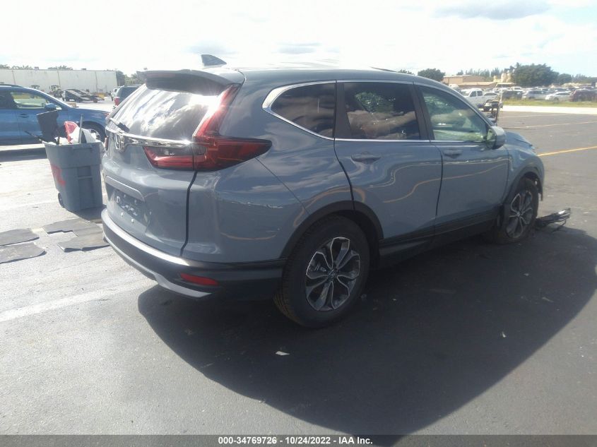 2022 HONDA CR-V EX-L VIN: 7FARW1H86NE016318