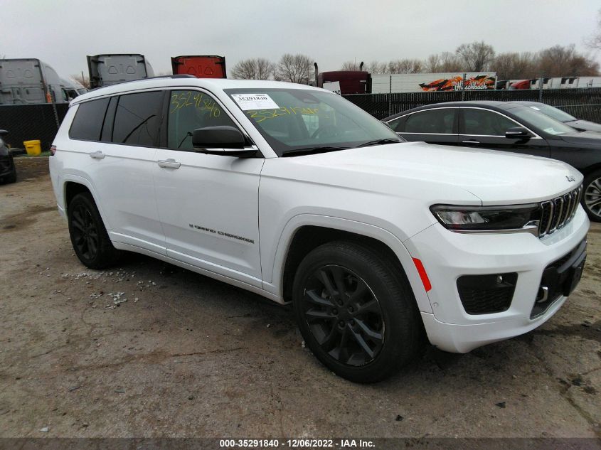 2021 JEEP GRAND CHEROKEE L OVERLAND VIN: 1C4RJKDG2M8119845