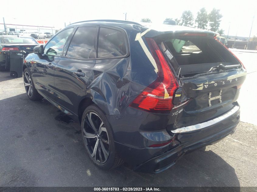 2022 VOLVO XC60 RECHARGE R-DESIGN VIN: YV4BR0DM2N1955263