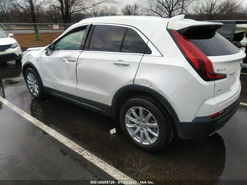 2022 CADILLAC XT4 AWD LUXURY VIN: 1GYFZBR47NF109975