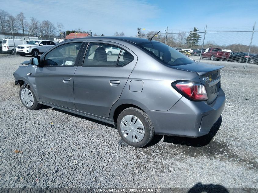 2022 MITSUBISHI MIRAGE G4 ES/LE/BLACK EDITION VIN: ML32FUFJ2NHF08970